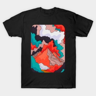 Lines in the clouds T-Shirt